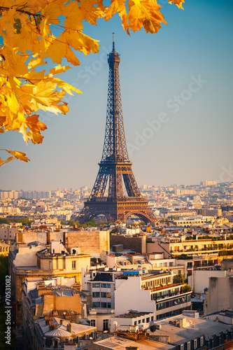 Naklejka na szybę Eiffel Tower