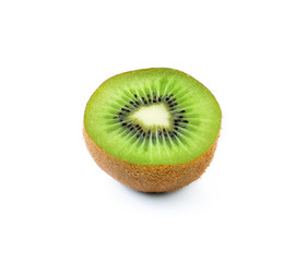 Kiwi fruit isolated on white background