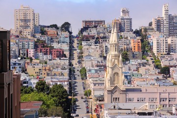 Wall Mural - San Francisco - Russian Hill