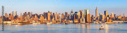 Zdjęcie XXL Panoramiczny widok na Manhattan