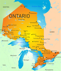 Ontario Province Map