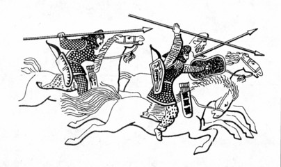 Wall Mural - Scythian warriors