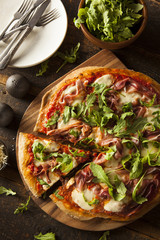 Wall Mural - Prosciutto and Arugula Pizza