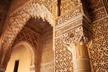 The Alhambra Palace In Granada, Islamic Decoration