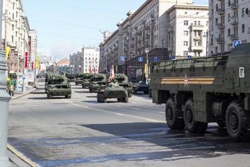 Wall Mural - Russian army parade