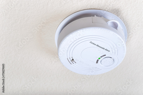 Carbon Monoxide Alarm Mounted On The Ceiling Buy This Stock