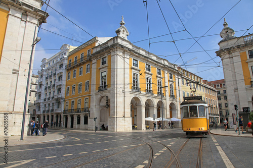 Naklejka samoprzylepna Tramwaj Lizboa 7463-f14