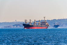 Ship Sails Bosphorus