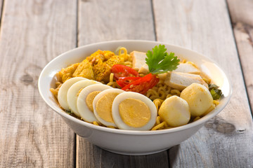 Poster - singapore curry noodles