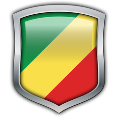 Sticker - Republic of the Congo shield