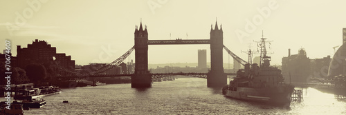 Naklejka samoprzylepna Thames River London