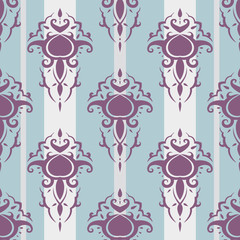 Sticker - Damask background