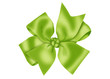 © madamkrapiva - бантик зеленый атласный