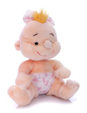 Fototapeta  - Baby girl mascot
