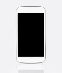 Wall Mural - photo of smart phone with blank screen