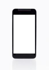 Wall Mural - photo of smart phone with blank screen