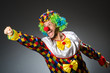 © Elnur - Funny clown in colourful costume