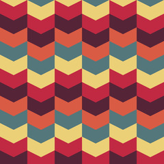 abstract retro geometric pattern