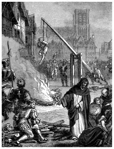 Fotomural Saint Barthelemy Massacre - 16th century