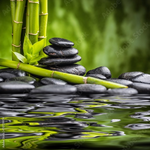 Tapeta ścienna Kamienie zen
