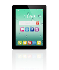 Canvas Print - front tablet