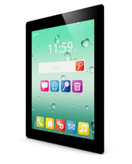 Canvas Print - tablet pc