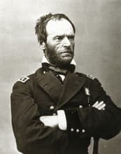 William Tecumseh Sherman, American General (M. Brady, 1865)