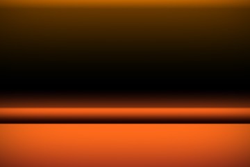 Wall Mural - gradient dark orange abstract background, perspective