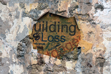 Wall Mural - Loss concept