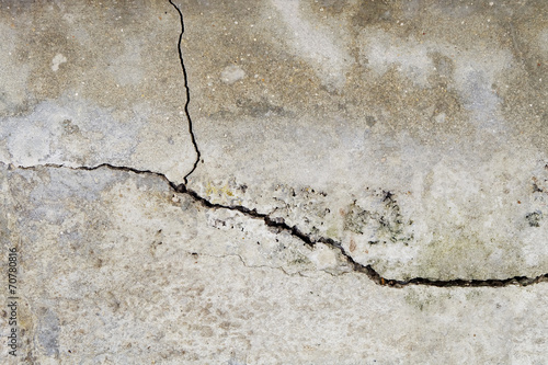 Fotografía cracked concrete wall texture background