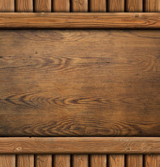 Wall Mural - old wood planks background