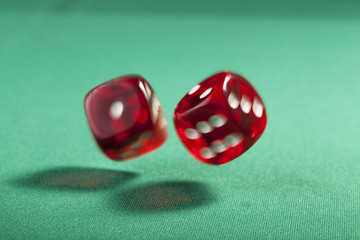 Two Bouncing Dice