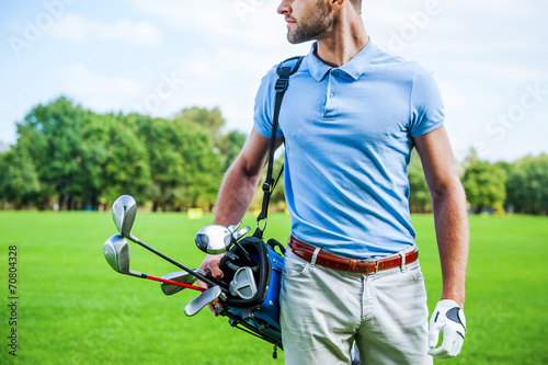 Obraz na płótnie canvas dwuczęściowy "dyptyk" Golf to styl życia.