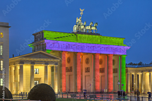 Obraz w ramie Brandenburger Tor