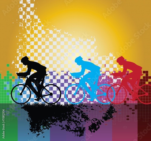 Plakat na papierze fotorealistycznym Sportowa wektorowa ilustracja