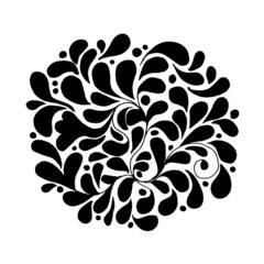 Aufkleber - Floral abstract seamless pattern for your design