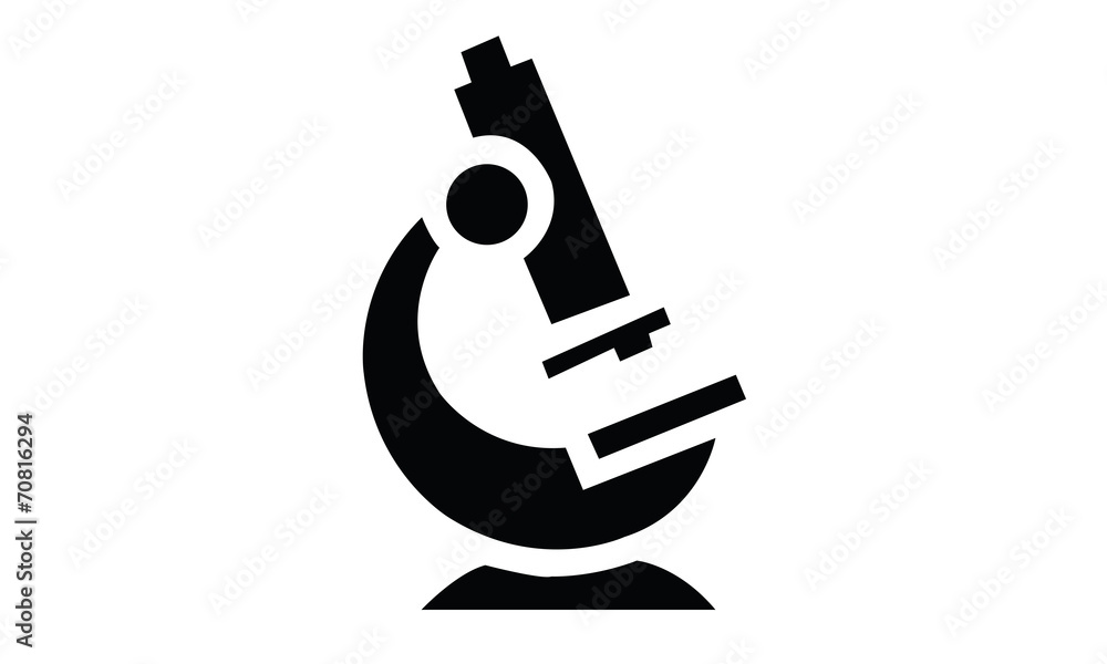 Microscpe Vector Microscope Vector Stock Vector | Adobe Stock