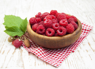 Wall Mural - Raspberry