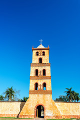 Wall Mural - Stone Church Bell Tower