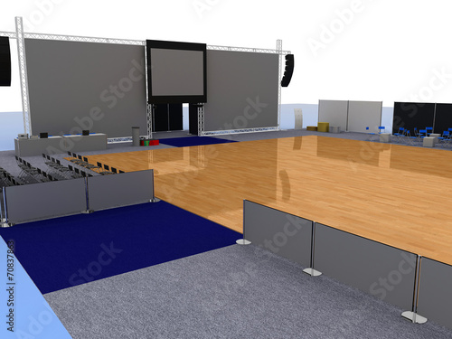 Stand fieristici, concerto, palco, palasport, entertainment buy ... Stand fieristici design