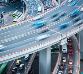 Poster - busy traffic closeup