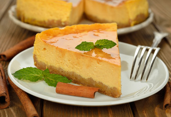 Poster - Pumpkin cheesecake