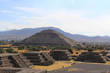 Site archéologique de Teotihuacan dans la vallée de Mexico