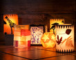 Different handmade lanterns, Sankt Martin