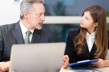 Canvas Print - Business meeting