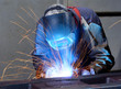© industrieblick - Schweißer in der Industrie // welding operator