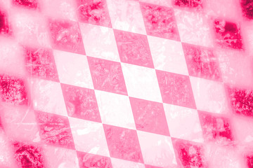 Canvas Print - pink bavarian texture...