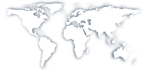 world map.