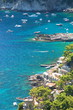 Malownicza Marina Piccola na wyspie Capri we Włoszech