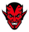 devil head mascot